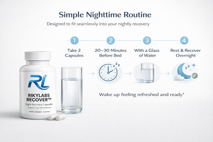 Rikylabs Recover™ – Night Recovery Capsules
